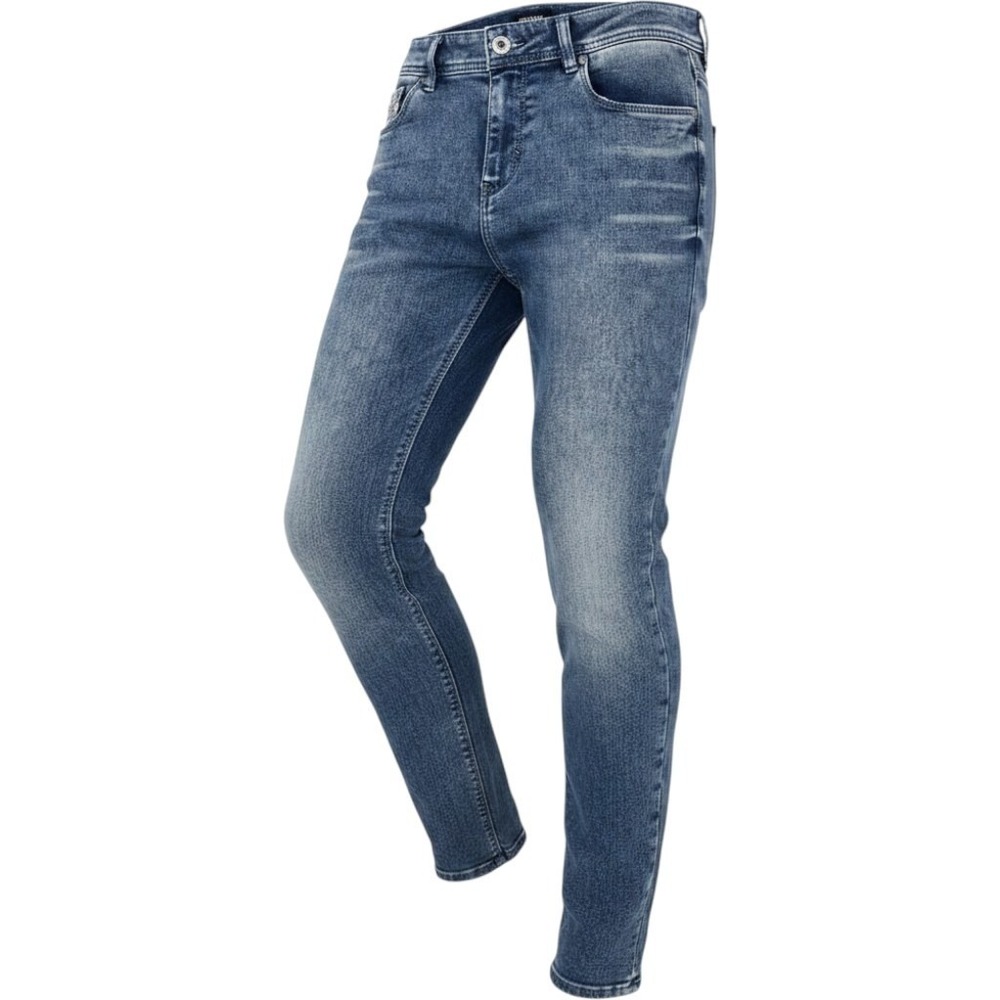 Diesel Industry Acid Wash Straight Leg Jeans Blue Denim Stylish Women Size 14